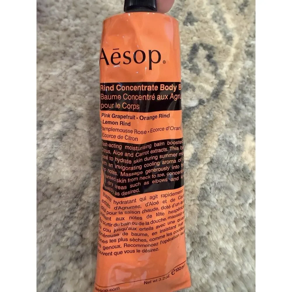 Aesop Rind Concentrate Body Balm 3.4 Oz $51 NEW Sealed